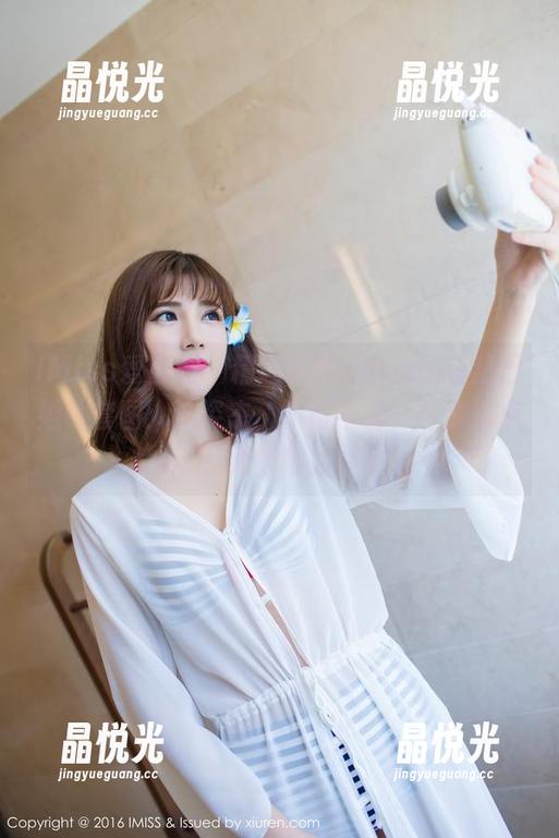 IMiss爱蜜社-Angela小热巴 IMiss爱蜜社 - 精选的是Angela小热巴婚纱套图:这姿态,不得不说,有那么点儿撩呢。