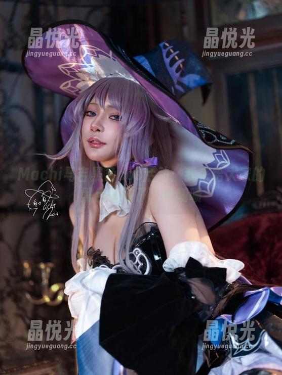 Machi马吉黑色cos活动：我来给大家的黑色洗脑了，啧啧啧