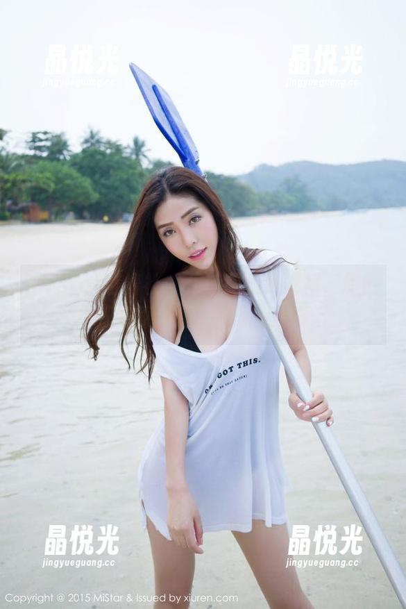 MiStar魅妍社-月音瞳 MiStar魅妍社 - 月音瞳的连衣裙,原图中那种舒适感,我想我也要。