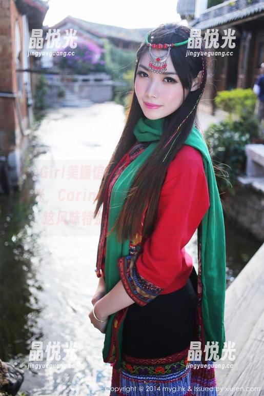 MyGirl美媛馆 - “纯粹的旅拍体验：无圣光，Carina绮里嘉的图片一道风景”，这风味特别，味道是微微的墨香。
