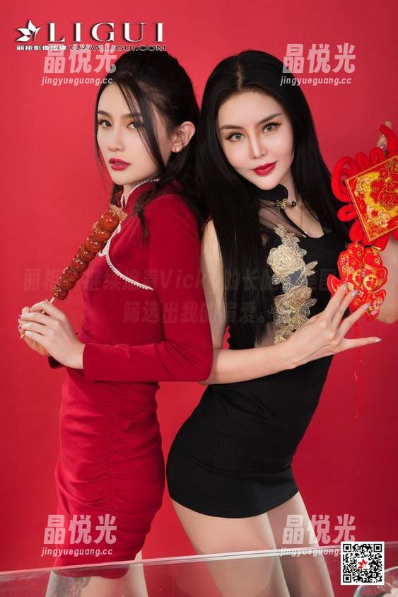 丽柜 - 继续追着Vicky的长腿，美图里请筛选出我的偏爱。